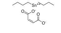 CAS 78-04-6 Metal Catalyst dibutyltin maleate / plastics heat stabilizer chemical